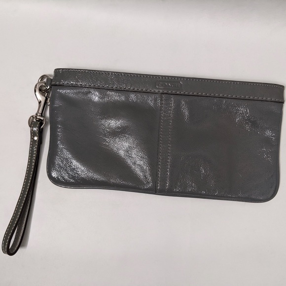 Coach Leather Wristlet Clutch - Picture 3 of 8